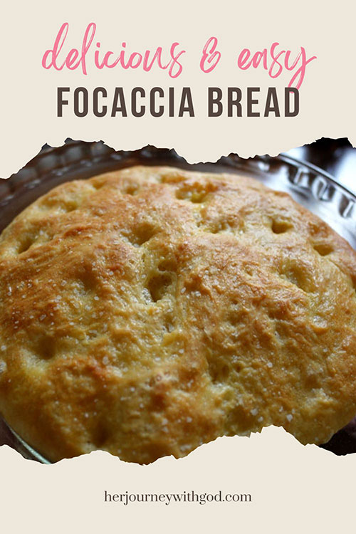 Easy focaccia bread recipe